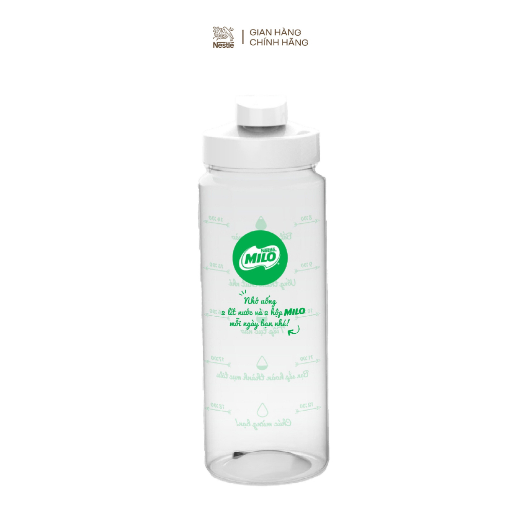 [Gro Gift] Bình Nước Water Reminder Milo 700ml