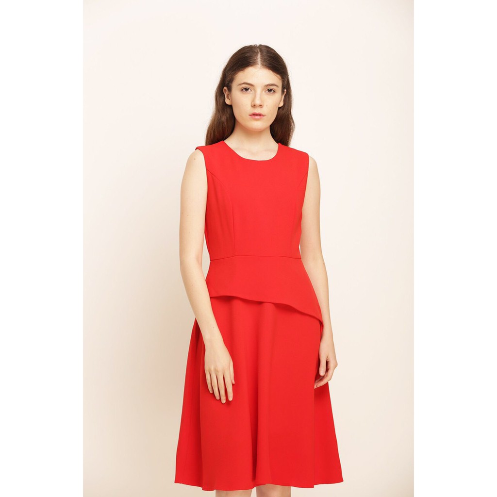 ĐẦM ĐỎ TRƠN XUẤT XỊN D451 | BigBuy360 - bigbuy360.vn