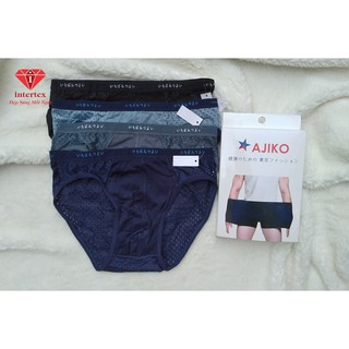 Combo 4 quần sịp Lưới Nhật AJIKO - Hàng loại 1 tam giác