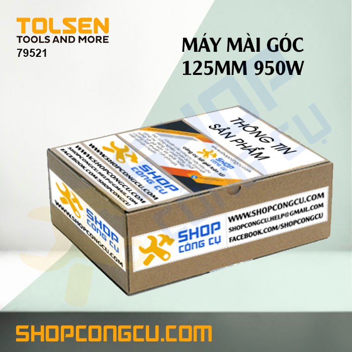 Máy mài góc 125mm 950w Tolsen 79521