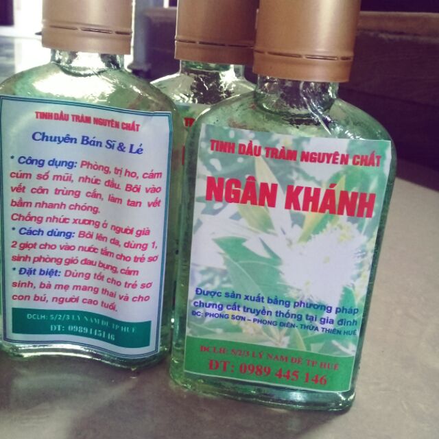 Tinh dầu tràm ngân khánh
