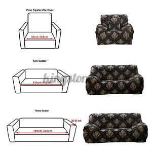 1 / 2 / 3 Bọc Ghế Sofa Co Giãn Họa Tiết Hoa