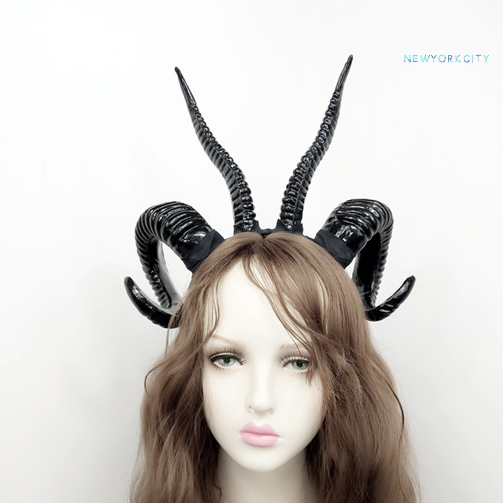 Băng Đô Sừng Nhựa Hóa Trang Động Vật Rừng Cây Cho Tiệc Hóa Trang