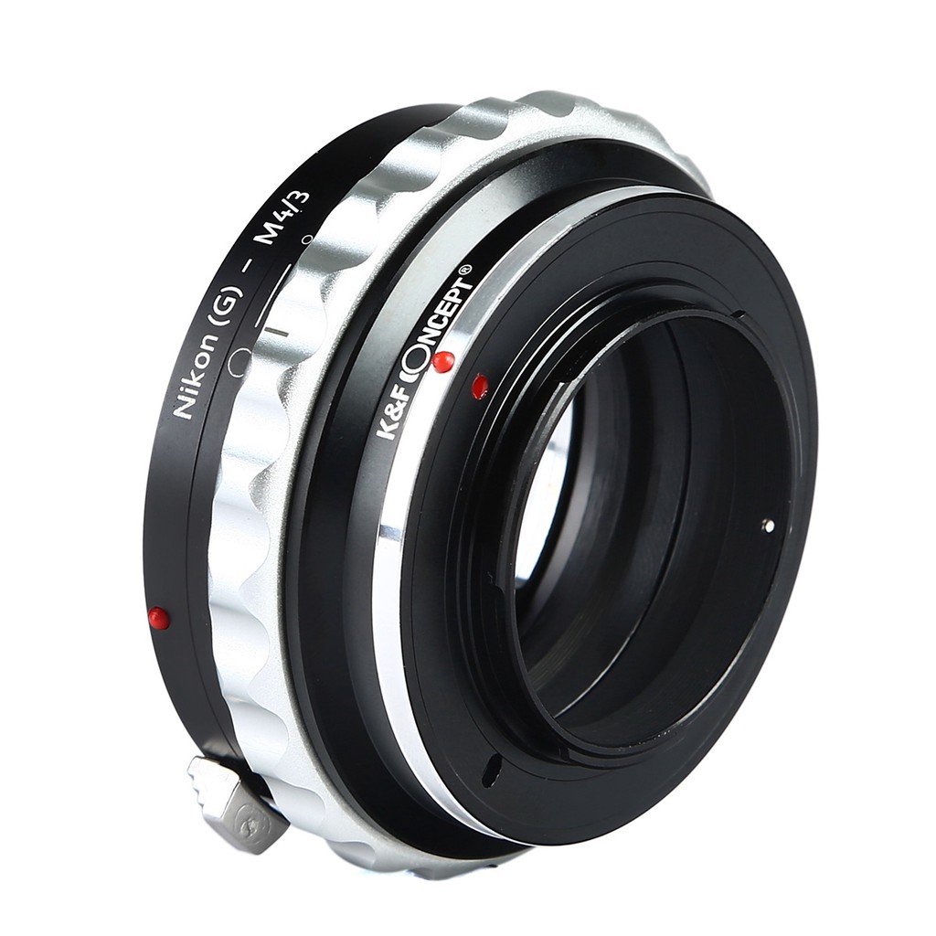 K&f ai g-m43 ống kính nikon g / ais / d sang bộ chuyển đổi ngàm ống kính m43 mft