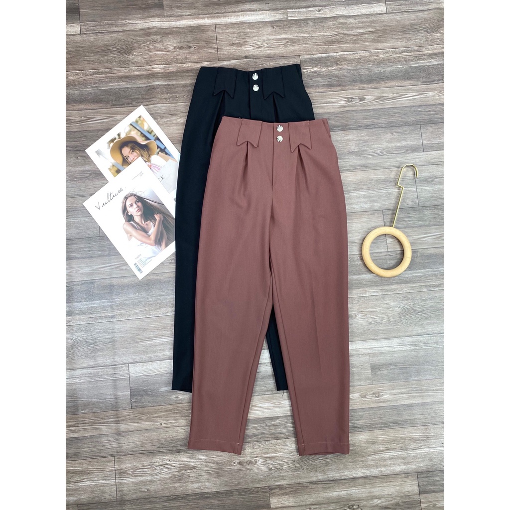 Quần tây baggy bigsize 2 khuy QT0014 Tú Mỡ  Đủ size từ 50-85KG