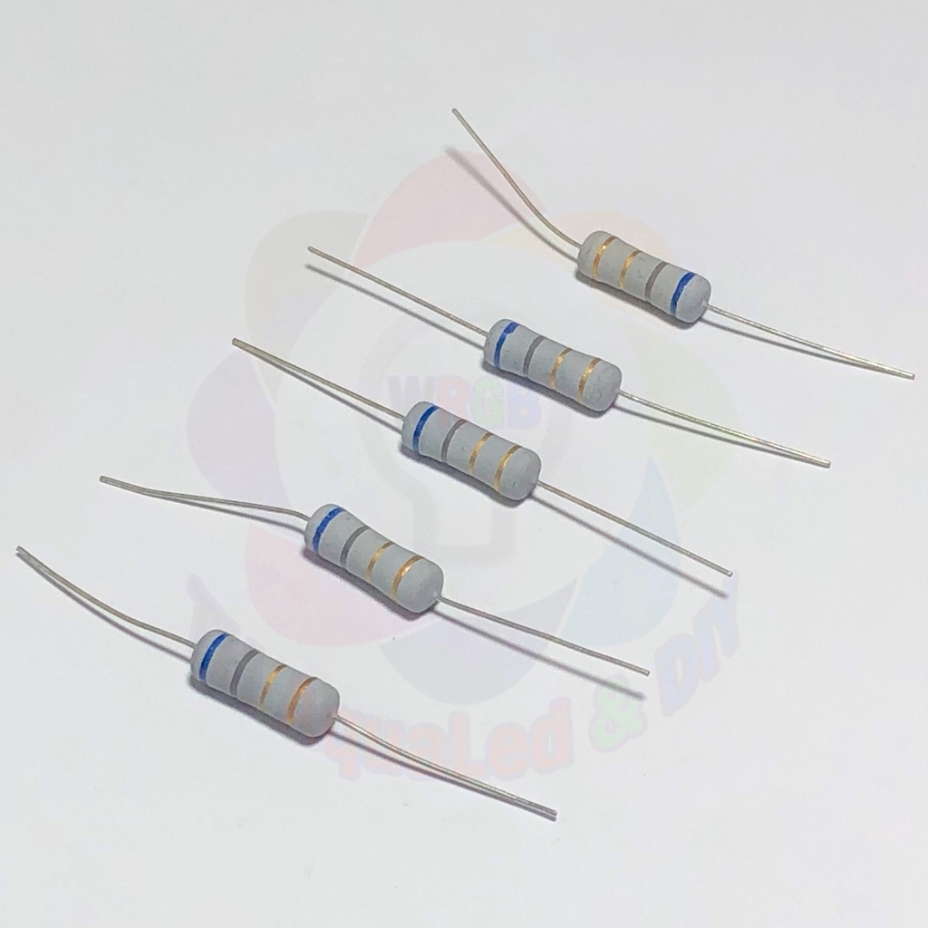 Điện Trở 2W 5% 4 Vòng Màu, R tùy chọn