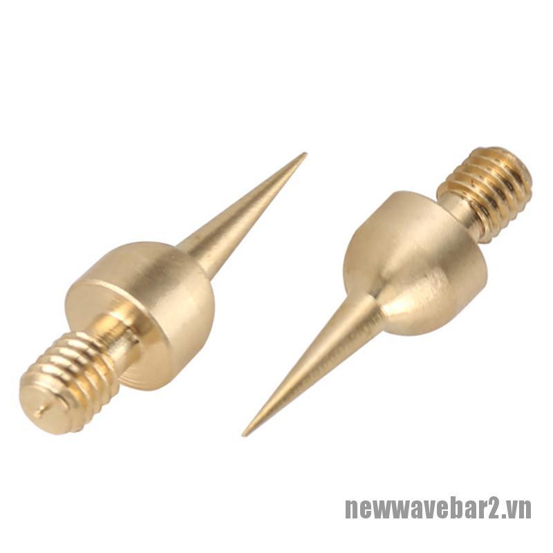 Bộ 2 / 6 Đầu Kim Loại plasma Loại Bỏ Đốm Nâu Cho Đầu Tròn