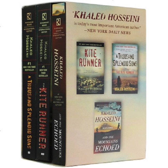 Sách Tiếng Anh: The Kite Runner/A Thousand Splendid Suns/And the Mountains Echoed (Box Set)