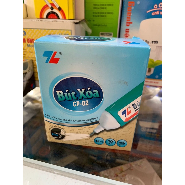 Bút xóa Thiên Long CP-02 chính hãng, mau khô độ bao phủ tốt an toàn sức khỏe