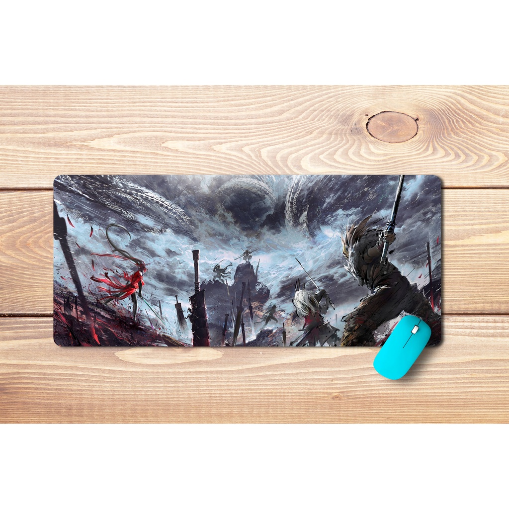 Lót chuột game Naraka BladePoinr hình in cực nét, bo viền chắc chắn
