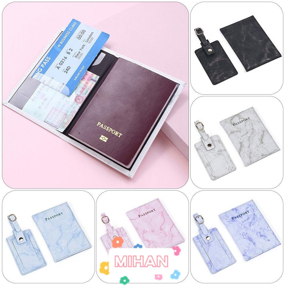 Set 2 Bao Da Bọc Hộ Chiếu MIHAN1 Tiện Lợi Khi Đi Du Lịch