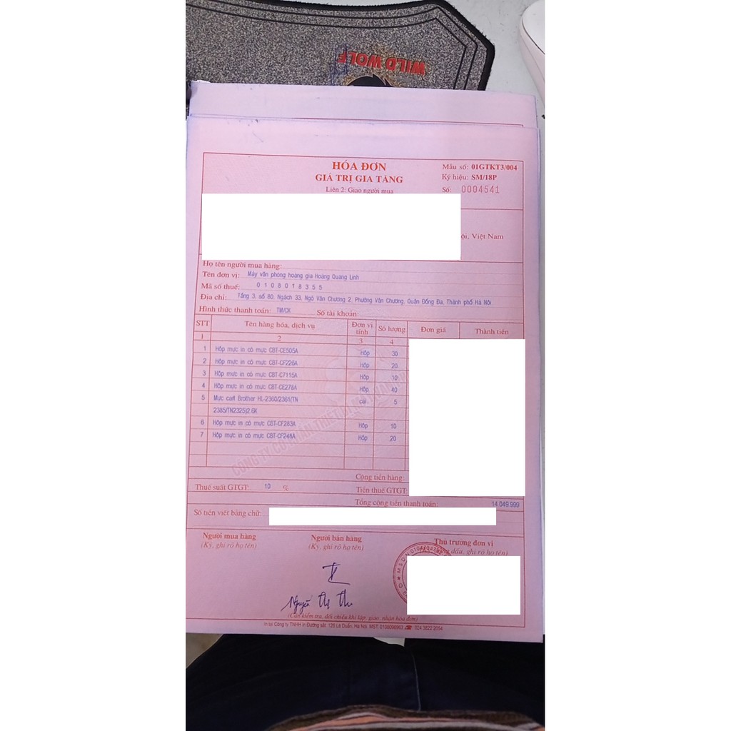 Hộp mực Canon 6200,6230,HP 1560,1566,1600-Hộp mực 78a/326,328  Thương hiệu Hoàng Gia
