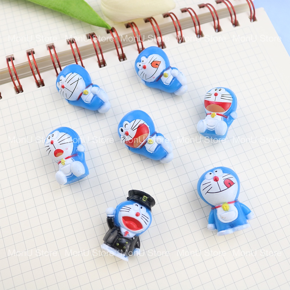 Mô hình DORAEMON DOREMON dễ thương cute kích thước khoảng 3cm (mẫu ngẫu nhiên)