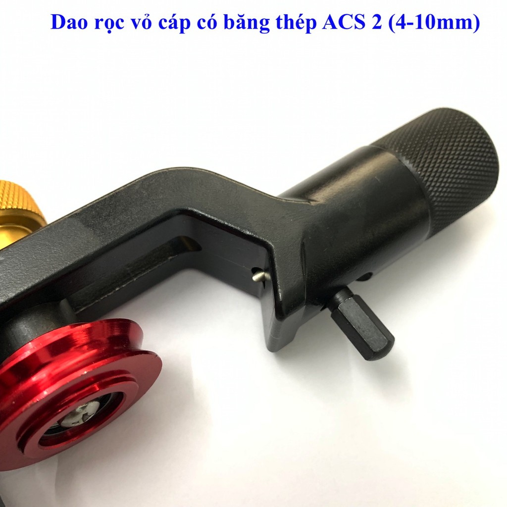 Dao rọc vòng vỏ cáp có băng thép ACS2 (4-10mm)