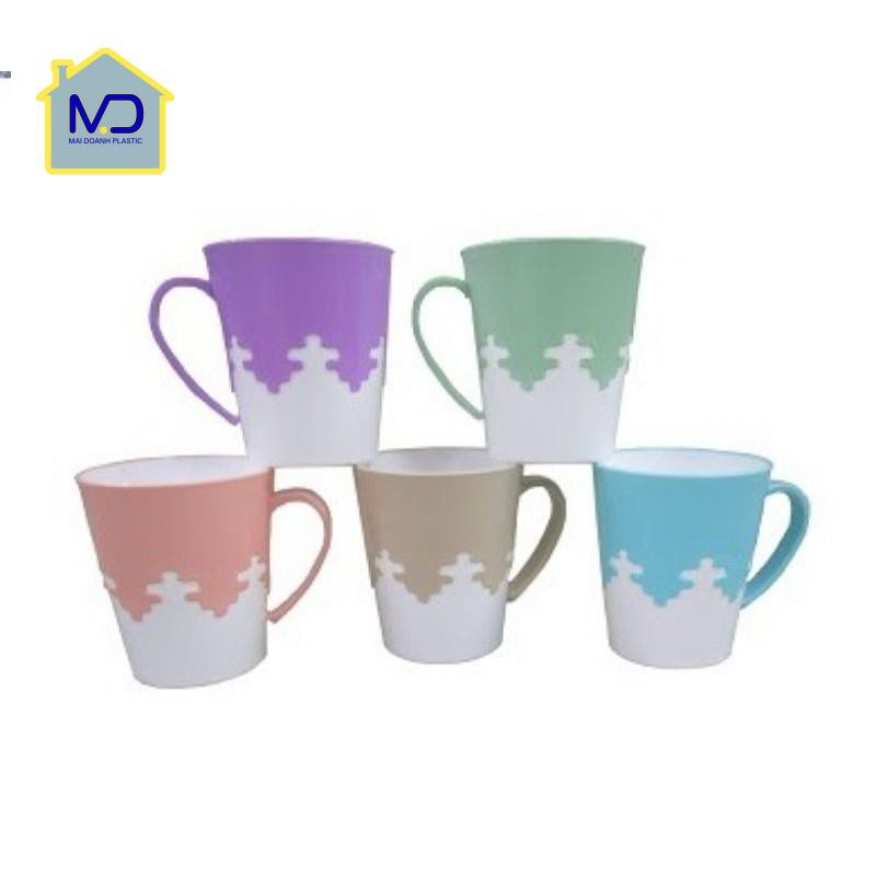 Cốc uống nước phối màu cao cấp