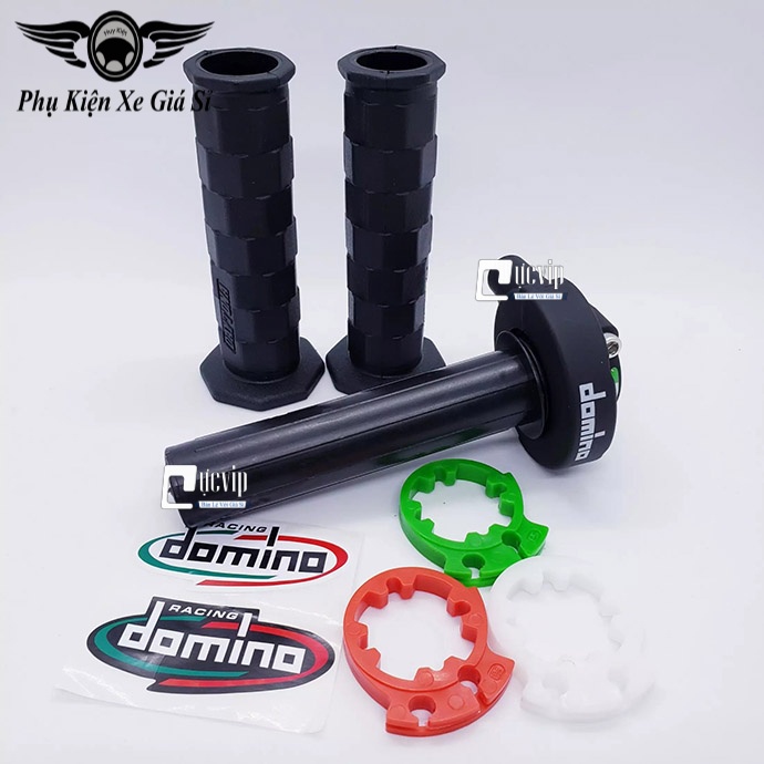 Cùm Tăng Tốc Domido 2 Dây Ga Dưới + Cặp Bao Tay Daytona MS4092