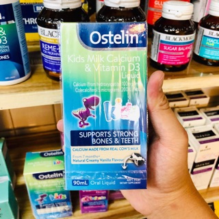CANXI VÀ D3 CỦA HÃNG OSTELIN ÚC CHAI 90ML
