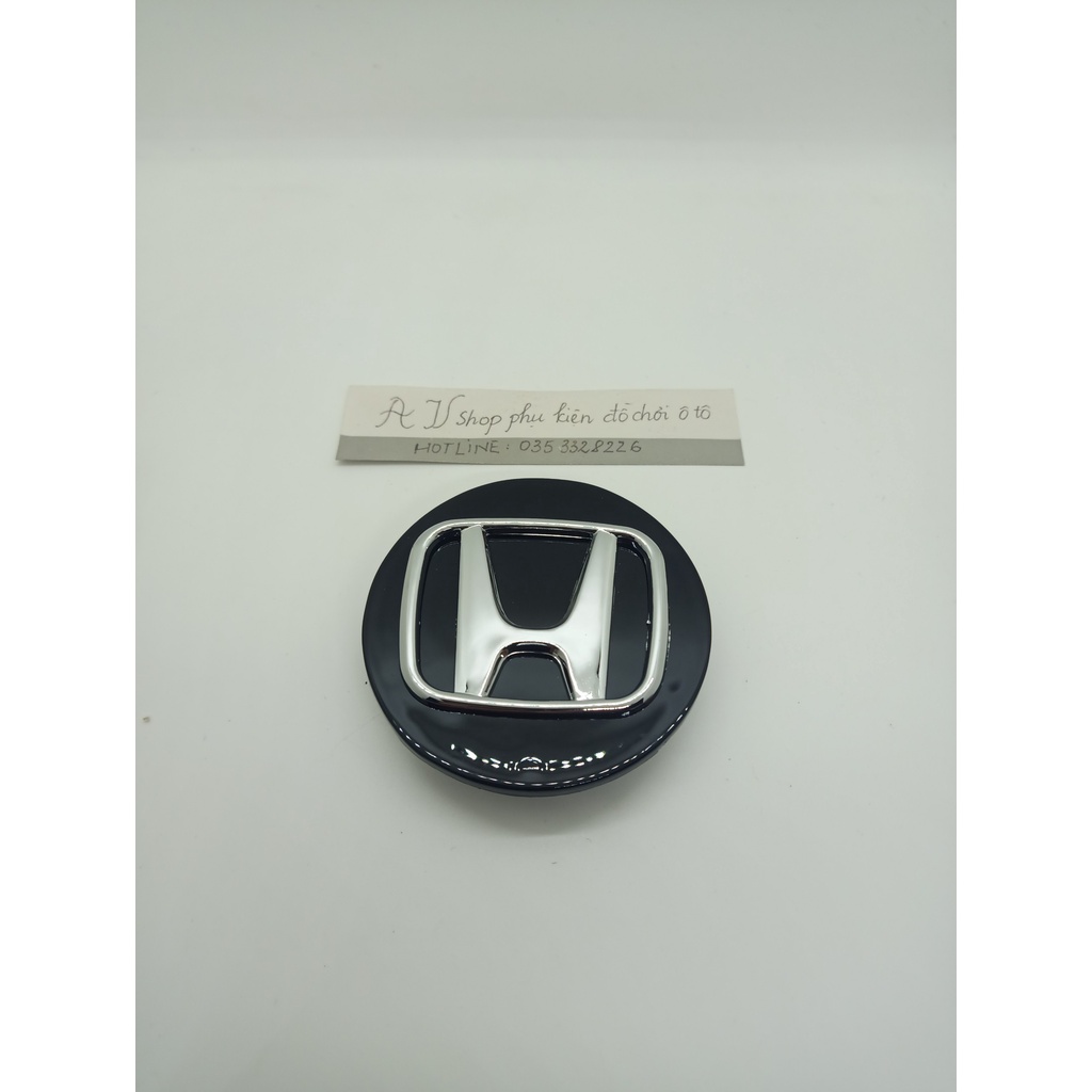 Logo chụp mâm bánh xe ô tô Honda Honda Accord, Odyssey, CRV, Civic, City... đường kính 69mm