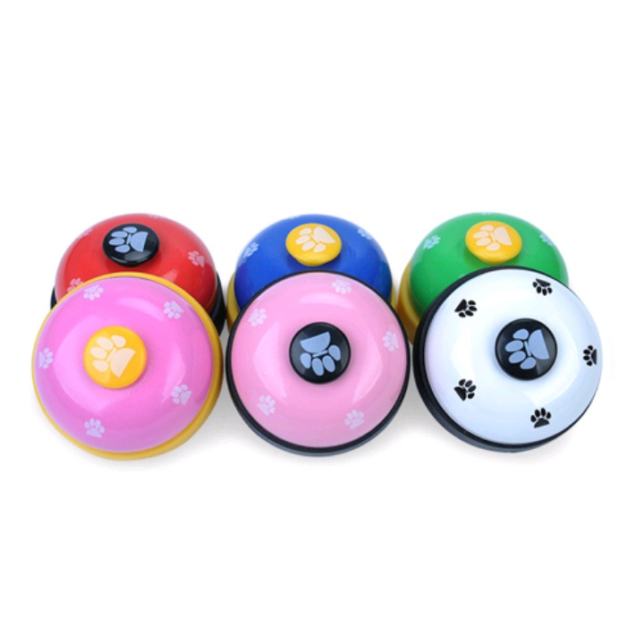 Chuông bấm huấn luyện cho chó mèo thú cưng - chuông huấn luyện cho cún con đi vệ sinh, xin ăn