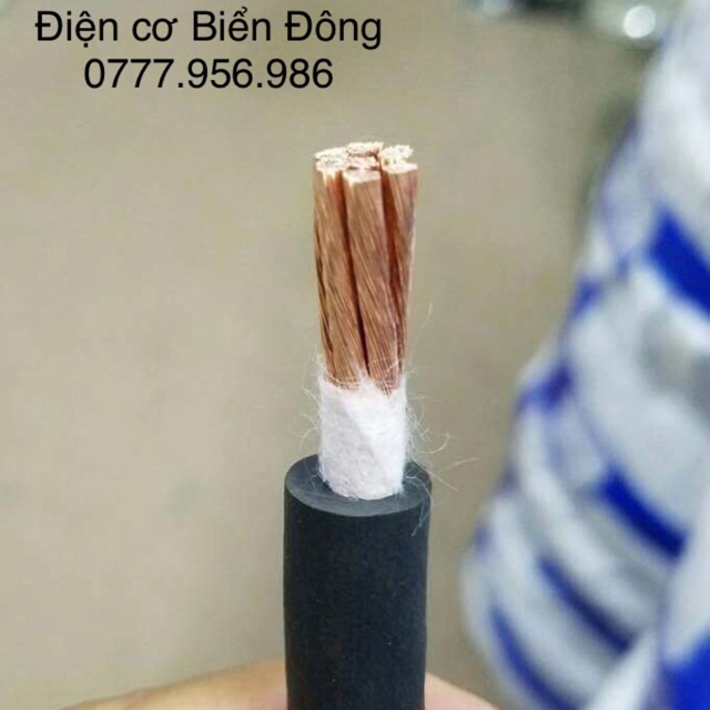 🔥FREESHIP🔥 Dây cáp hàn 16 HÀN QUỐC cao cấp lõi đồng 100 phần trăm
