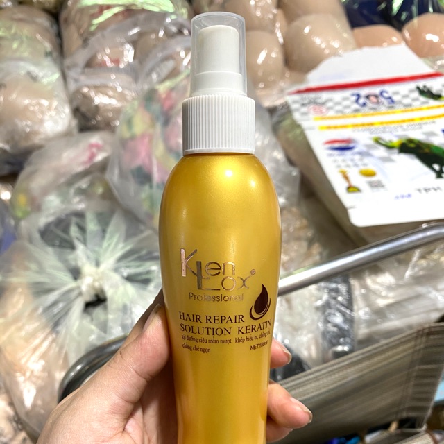 Sữa dưỡng phục hồi siêu mềm mượt Keratin KenLox 180ml