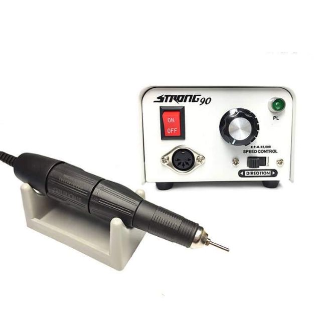 Máy mài Strong 90-102L đầu 2.35mm và 3mm tặng kèm bộ đầu mài 30 chi tiết