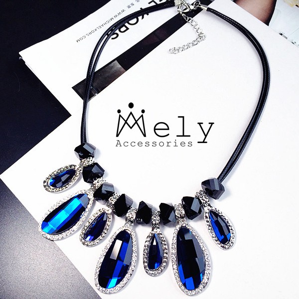 MELY - VÒNG CỔ PHA LÊ NHÂN TẠO