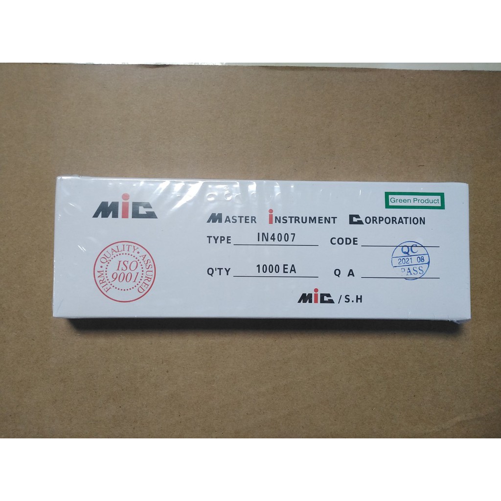 Hộp 1000 Diode 1N4007 1A 1000V