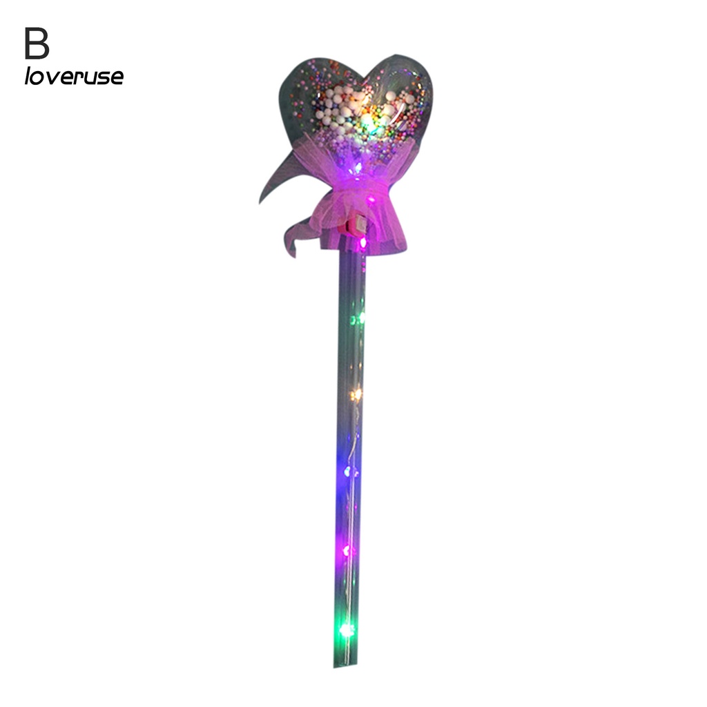 Đồ chơi đũa quả cầu phát sáng bằng nhựa làm quà tặng sinh nhật Giáng sinh cho trẻ em