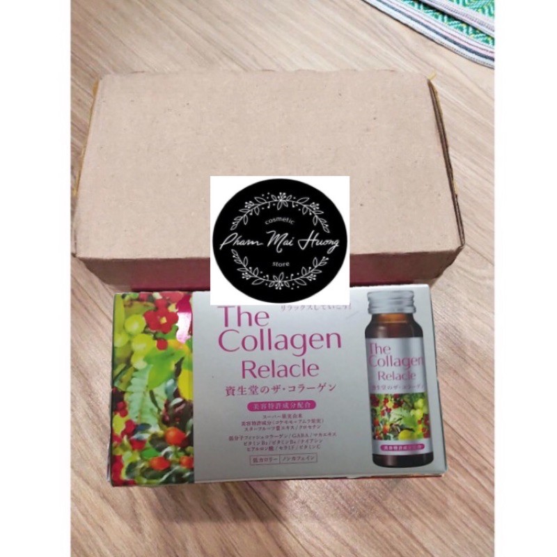 Hộp bìa caton đựng The Collagen Nhật Bản