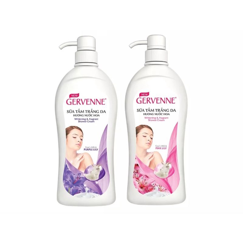 Sữa tắm hương nước hoa Gervenne 900gr