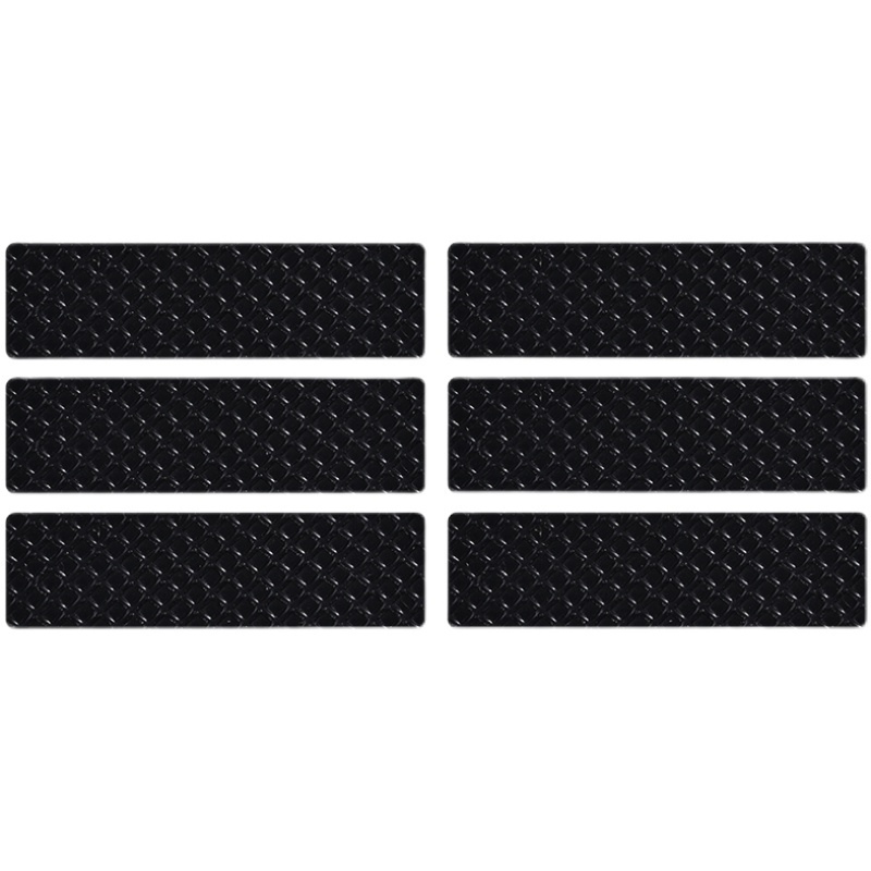 Miếng Dán Chân Bàn Phím Cơ Kelowna Bằng Cao Su Dày Dặn Đáy Chữ Nhật Màu Đen Chống Trượt Chống Mài Mòn