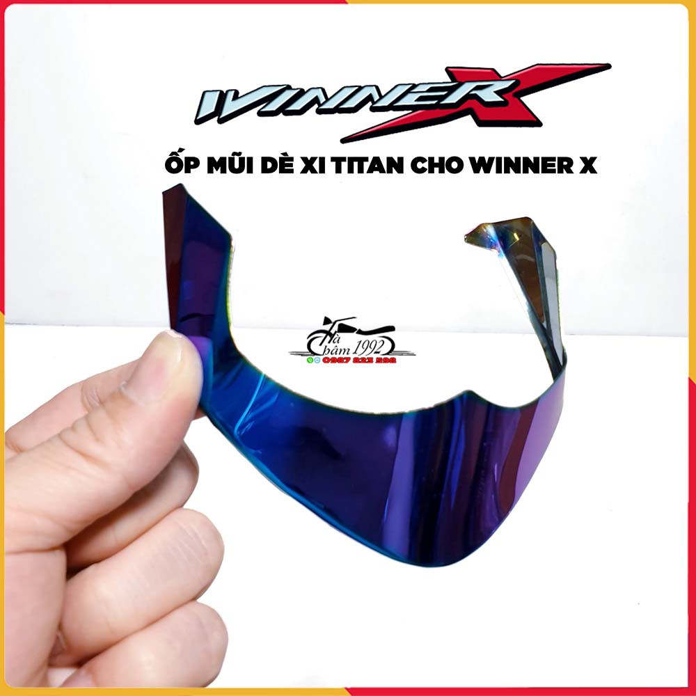 ★ Bộ Ốp Mỏ Dè Cho Winner X v2,v3 2019 - 2022 Màu Titan  ★