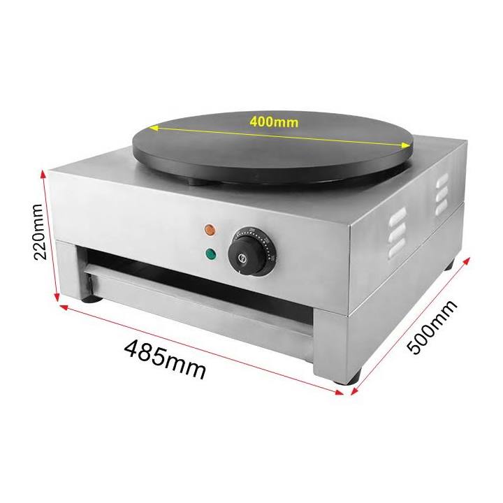 Máy làm bánh crepe- máy làm bánh tráng-bánh kếp thái-bánh doremon dùng điện khuôn gang chống dính-bảo hành 1 năm