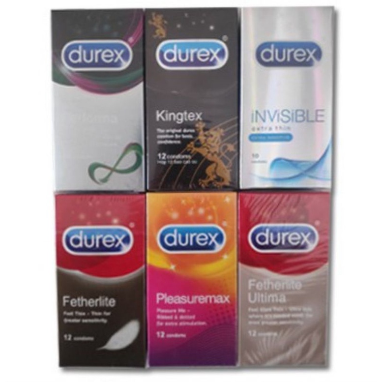 Bao cao su Durex các loại