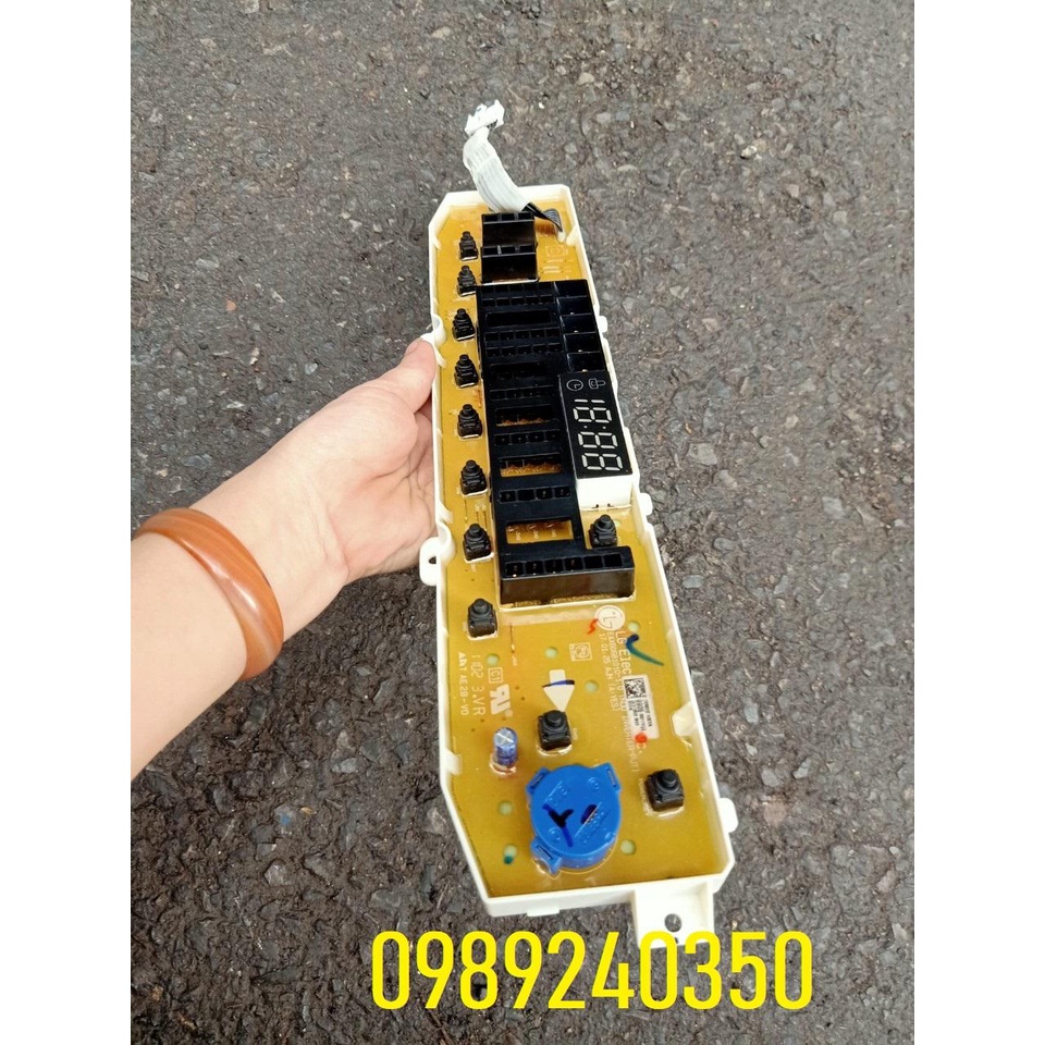 Bo mạch hiển thị máy giặt LG 11 phím cửa trên lồng đứng chính hãng