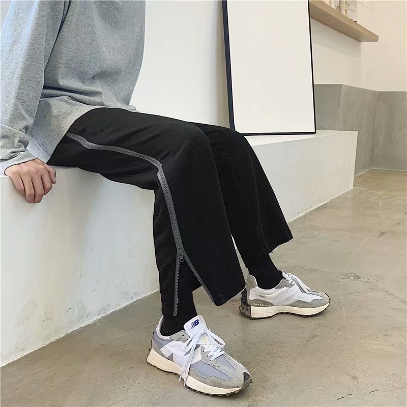 Korean Fashion Sports Long Pants For Men Size M-2Xl