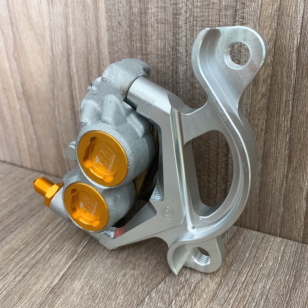 COMBO SIÊU ĐỈNH EXCITER EX135 SIRIUS - Heo Dầu 8.1 Racing 4piston đối xứng Kèm Pát Trước Ex135 Sirius đi đĩa 260mm 267mm