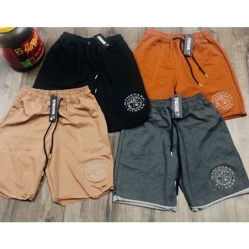 [sale sốc] quần short gym nam gymshark,quần thun nam nỉ cotton đã cá cực chất
