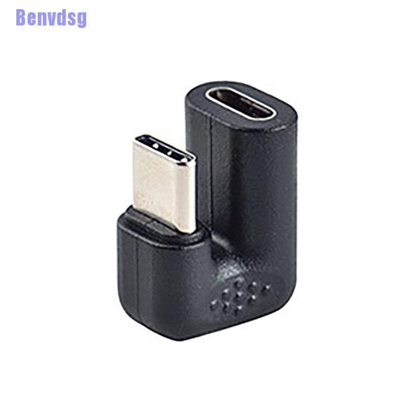 Đầu Chuyển Đổi USB 3.1 Type C Sang USB-C Góc Phải 180 Độ