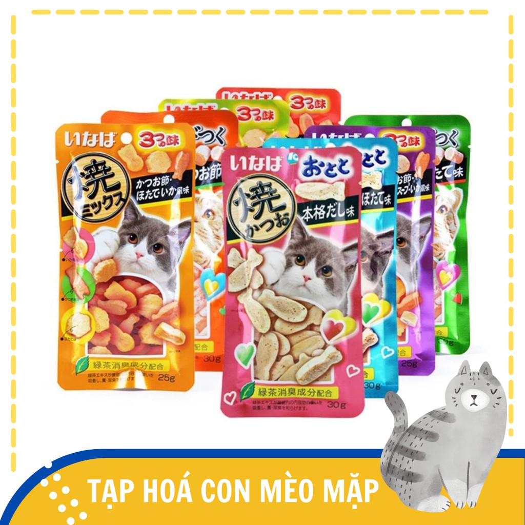 Bánh thưởng mềm Inaba cho mèo