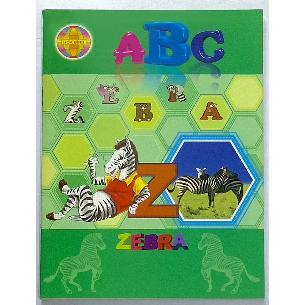 Vở ABC Hòa Bình 4 ôli - 96 trang giấy dày