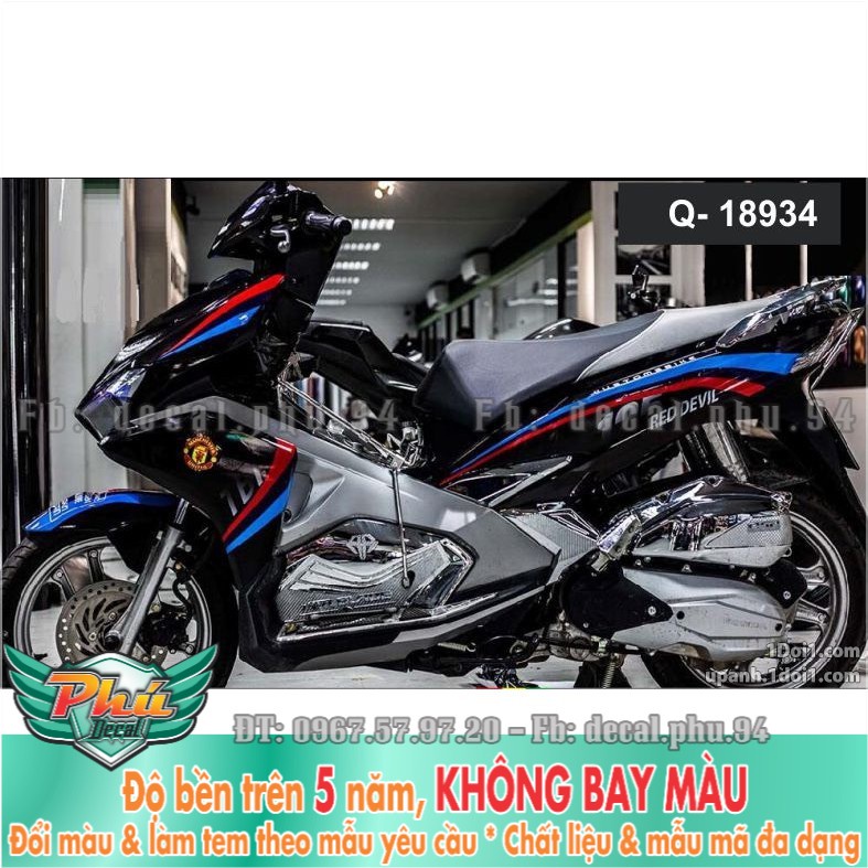 Tem rời Air blade 2016 chỉ đỏ xanh (X) -1