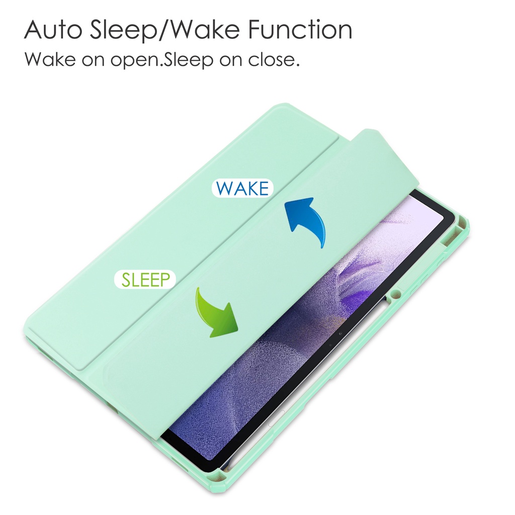 Bao Da Máy Tính Bảng Trong Suốt Cho Samsung Galaxy Tab S8 Plus 12.4&quot;SM-X800/X806 S7 Plus S7 FE