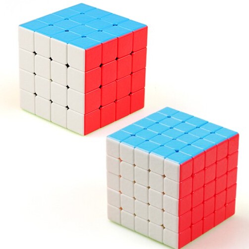 🔥Hot🔥 Combo 2 Khối Rubik 4x4 5x5 Moyu Cao Cấp, Xoay Trơn, Bền Đẹp, Rubic Giá Rẻ, Siêu Bền