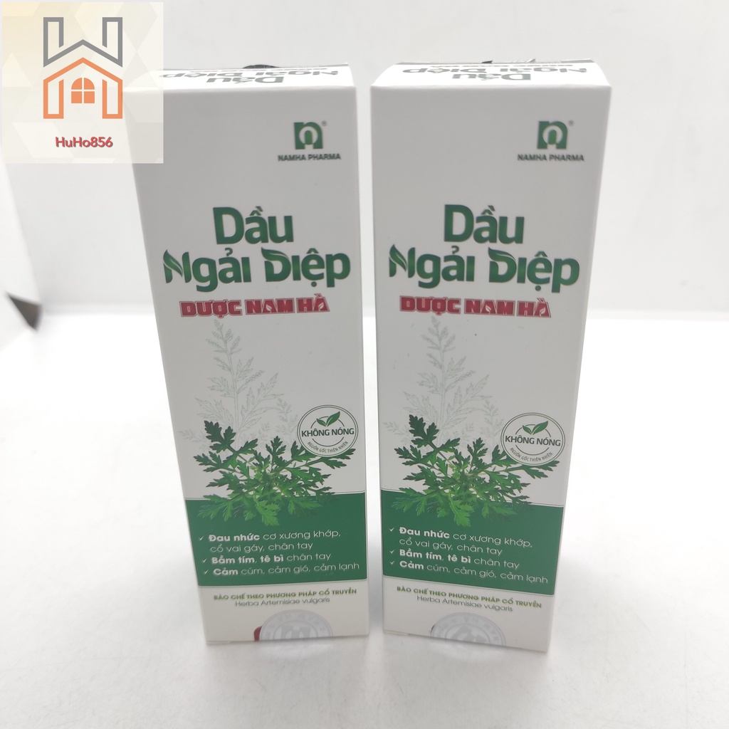 Dầu Ngải Diệp Dược Nam Hà - Giảm Đau Nhức Cơ Xương Khóp, Cảm Gió, Cảm Cúm Cảm Lạnh