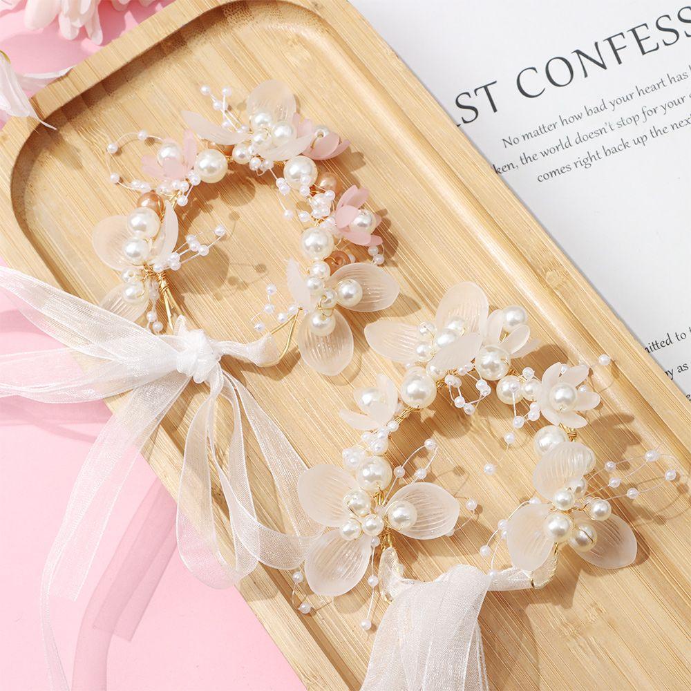 Phụ Kiện Vương Miện Hoa Cài Tóc Cho Cô Dâu