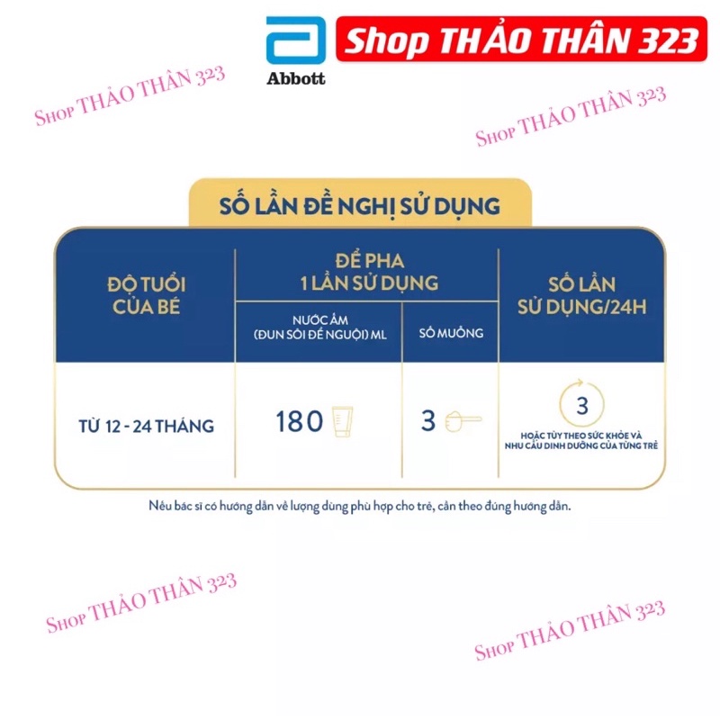 MẪU MỚI - Sữa Similac IQ Plus3 HMO 900gram