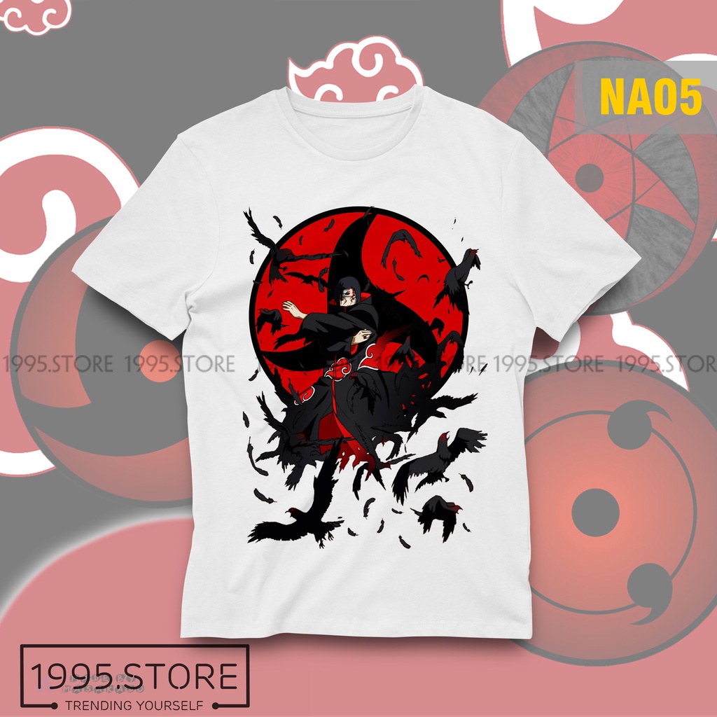 Áo Anime, Áo Naruto in hình Uchiha Itachi siêu ngầu, cực chất