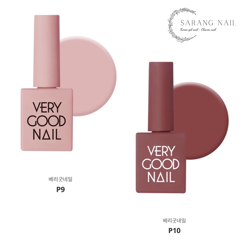 Sơn Very Good Nail chính hãng Hàn Quốc tone Hồng Pink